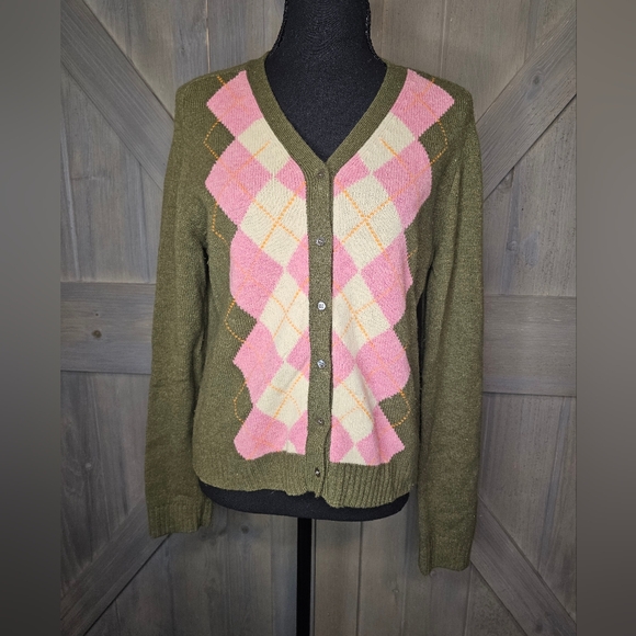 J. Crew Tops - J. Crew Lambs Wool Cardigan sz Large